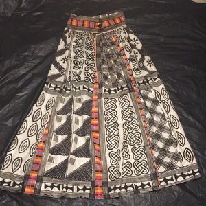 Colorful Print Skirt